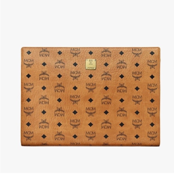 MCM Zip Pouch Visetos💎 - Picture 6 of 13